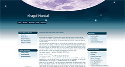 Desktop Screenshot of khagolmandal.org