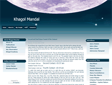 Tablet Screenshot of khagolmandal.org